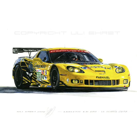 #0381 B  'Corvette C6.R #63'