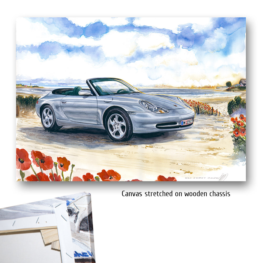 #0934 Porsche 911 Cabriolet am Meer