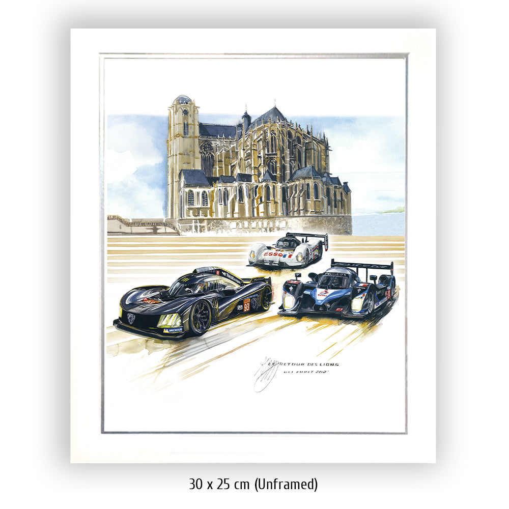 #0986 E 'Peugeot au Mans