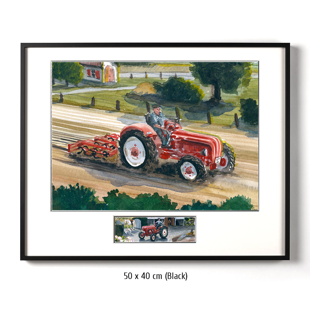 #1006 D ""Tractor Porsche-Diesel Super 308""