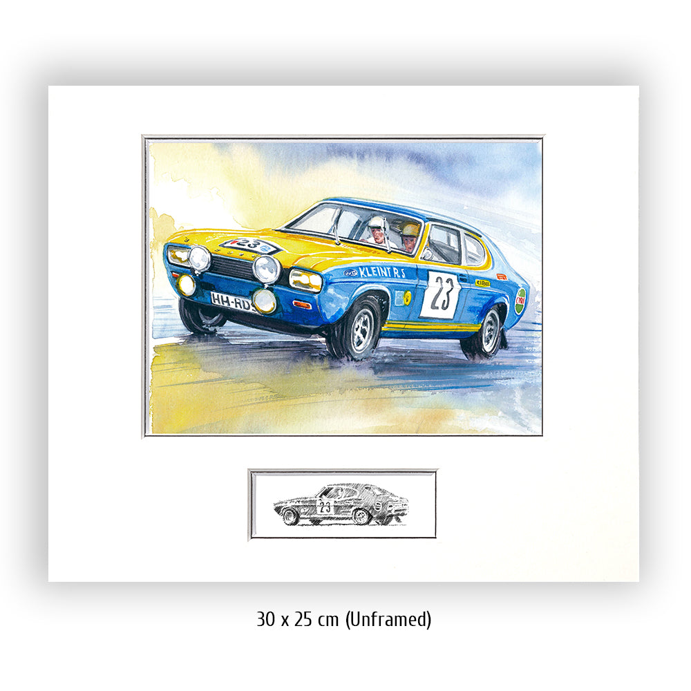 #1039 B  'Ford Capri Walter Röhrl'