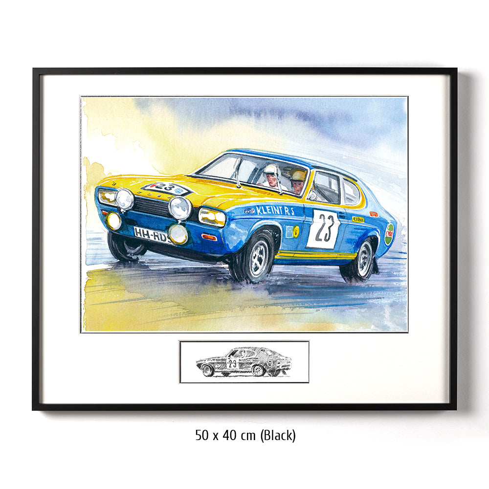 #1039 B  'Ford Capri Walter Röhrl'