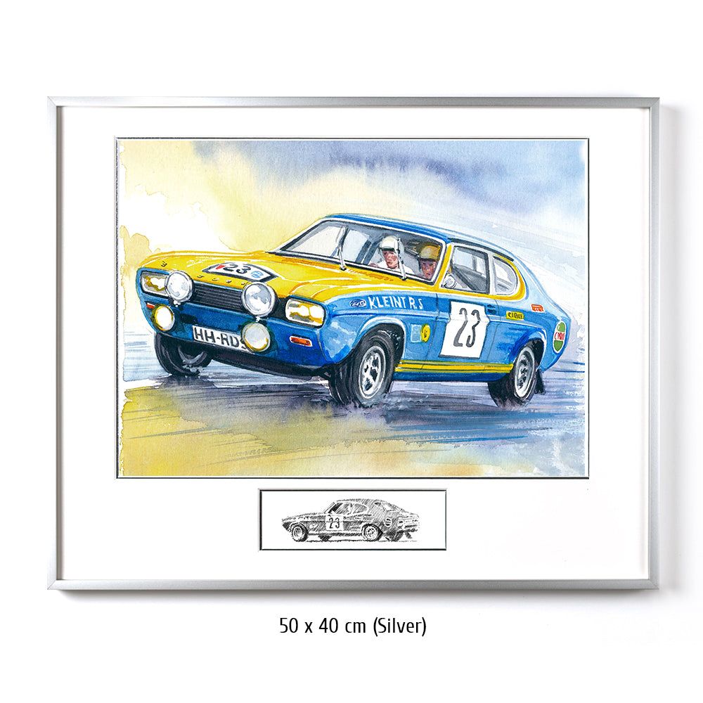 #1039 B  'Ford Capri Walter Röhrl'