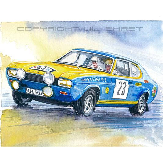 #1039 B  'Ford Capri Walter Röhrl'