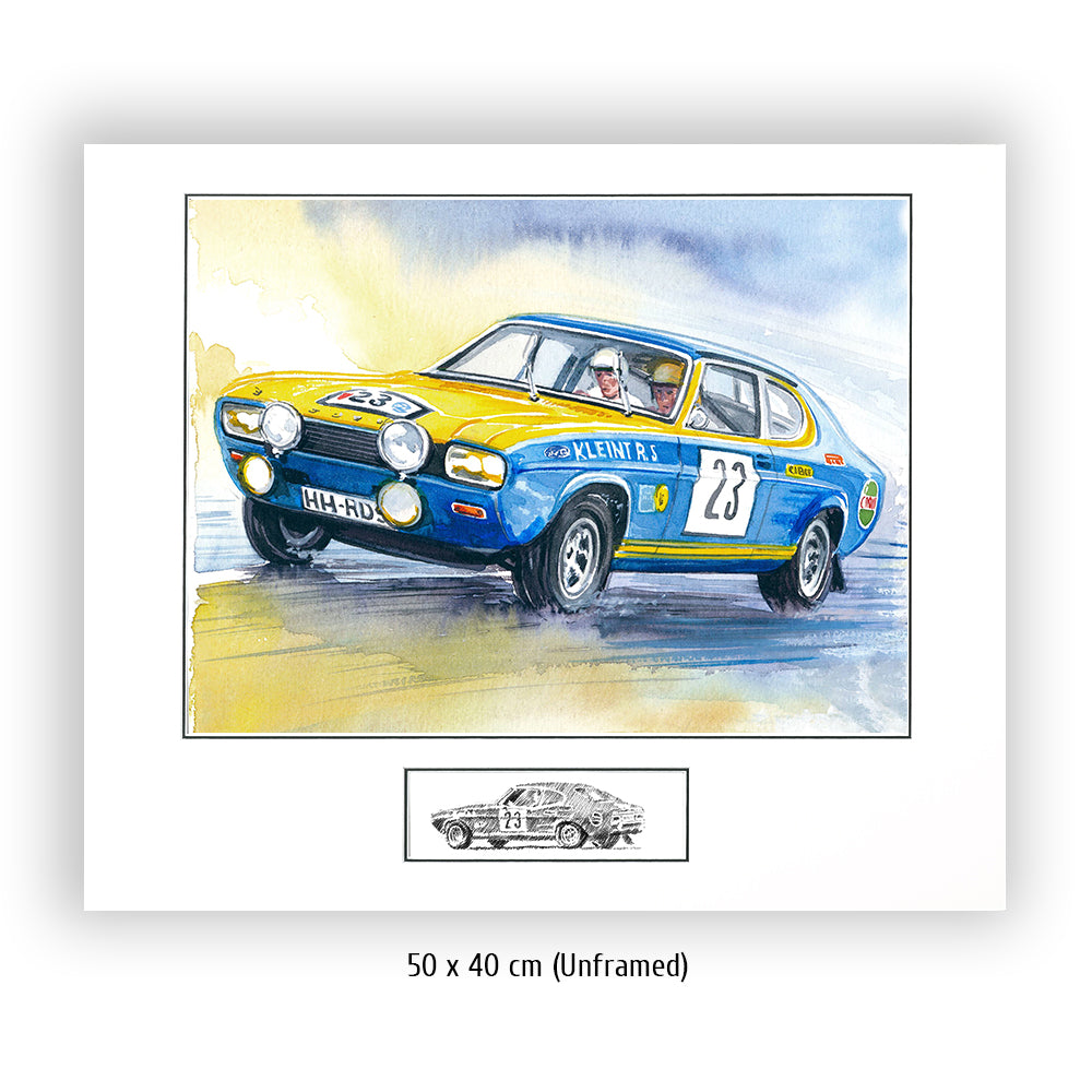 #1039 B  'Ford Capri Walter Röhrl'