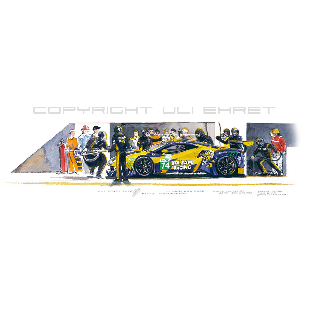 #1069XS Ferrari 488 GTE Evo Riley Motorsports