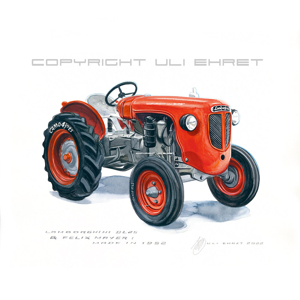 #1089 'Lamborghini Tractor DL52 1952'