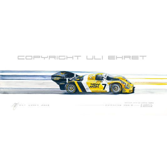 #1105  "Newman Team Jöst, Porsche 956B, #7"