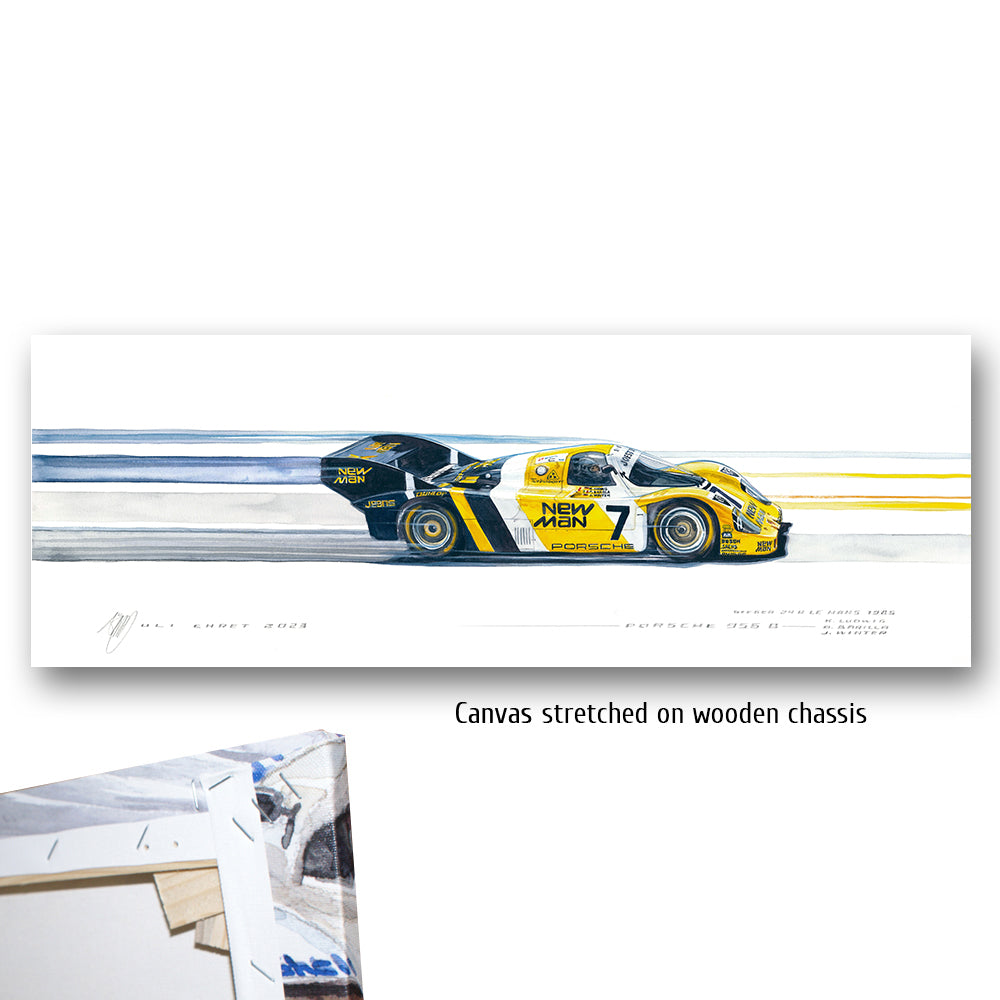 #1105  "Newman Team Jöst, Porsche 956B, #7"