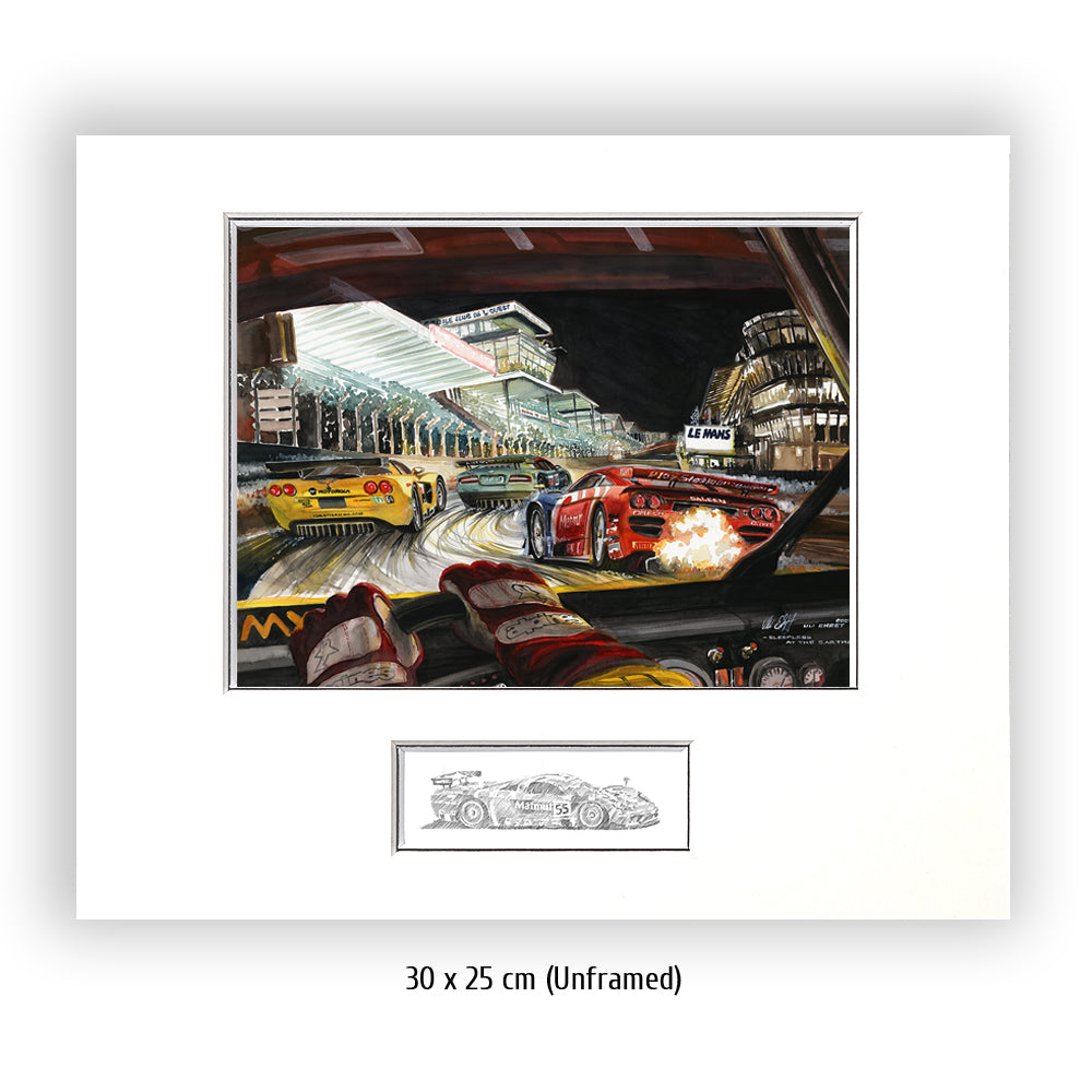 #0117  'Sleepless at the Sarthe'