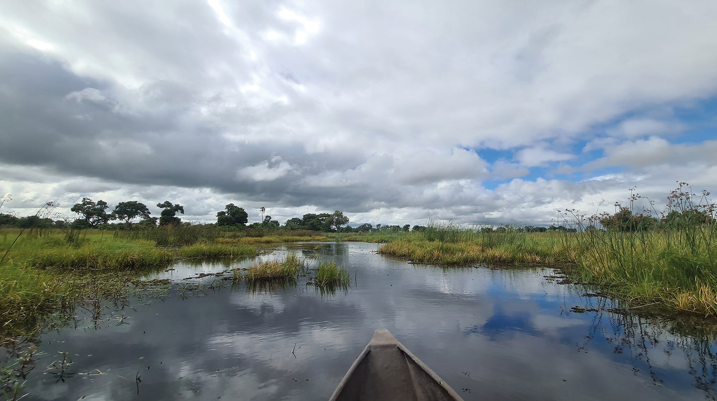 L1015 Mokoro Drive - Einbaumfahrt im Okawango Delta