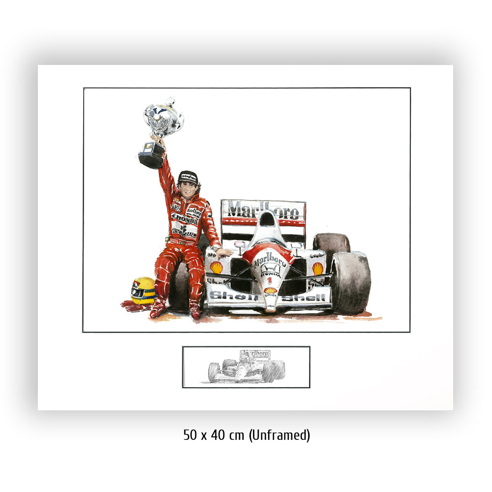 #0211 Ayrton Senna, 'Paixao Imbatativel'