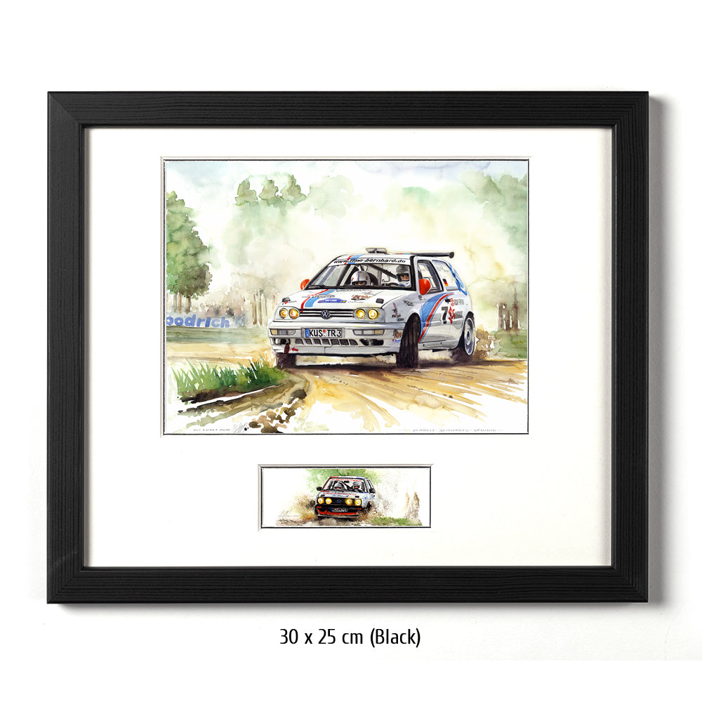 #0319 VW Golf Rallye 'Fast - Sideways - Dusty'