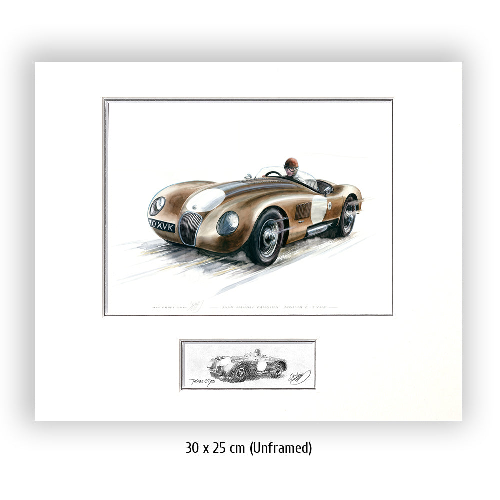 #0382 Juan Manuel Fangios Jaguar C-Type
