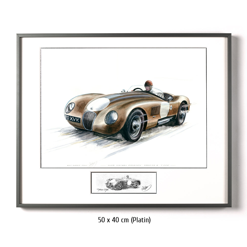 #0382 Jaguar Type C de Juan Manuel Fangio