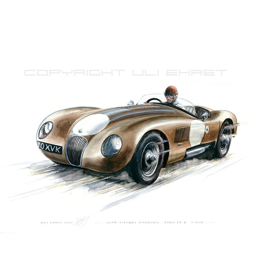 #0382 Juan Manuel Fangios Jaguar C-Type