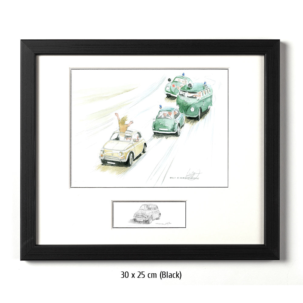 #0418 Fiat 500, "Police Escape"