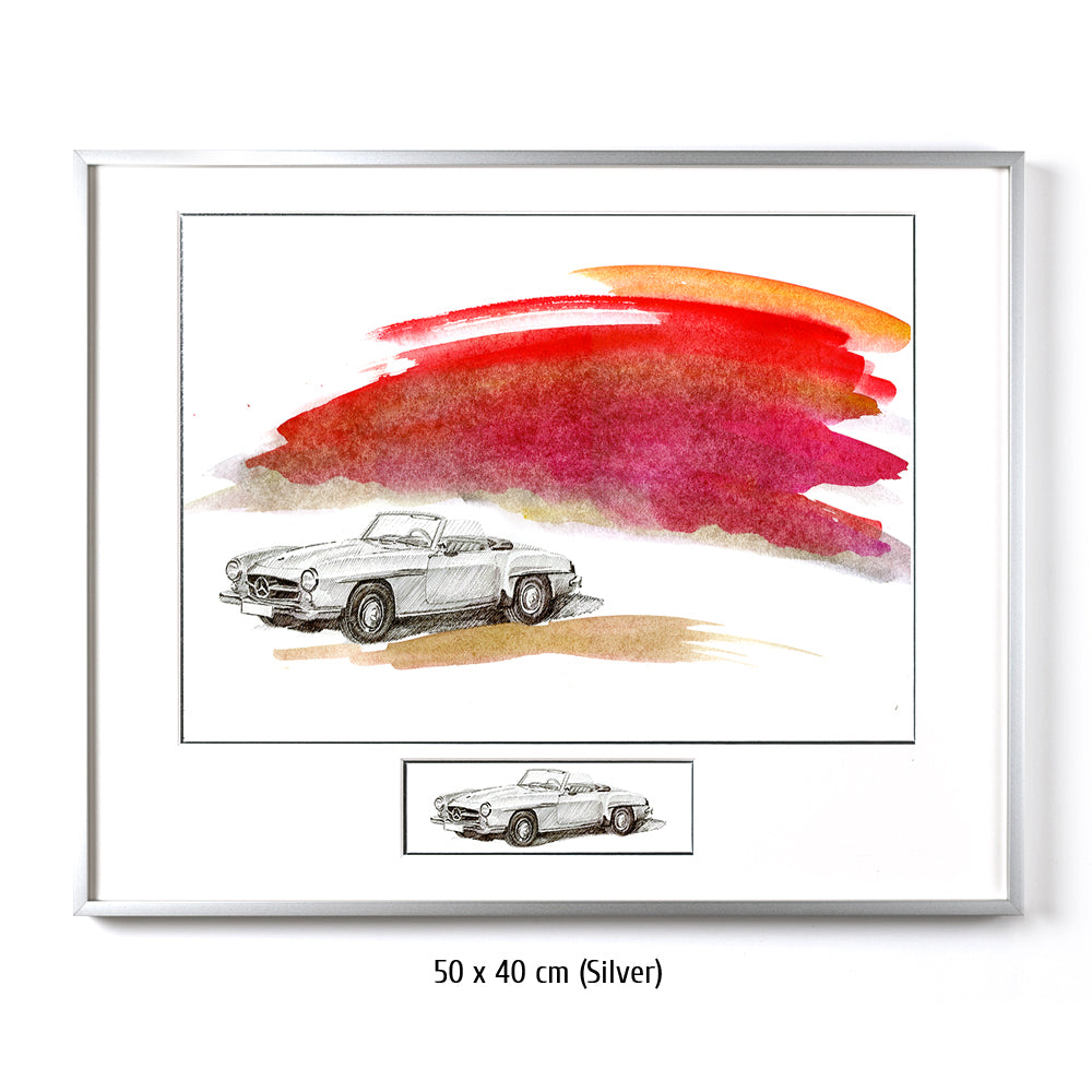 #0041 Mercedes 190SL