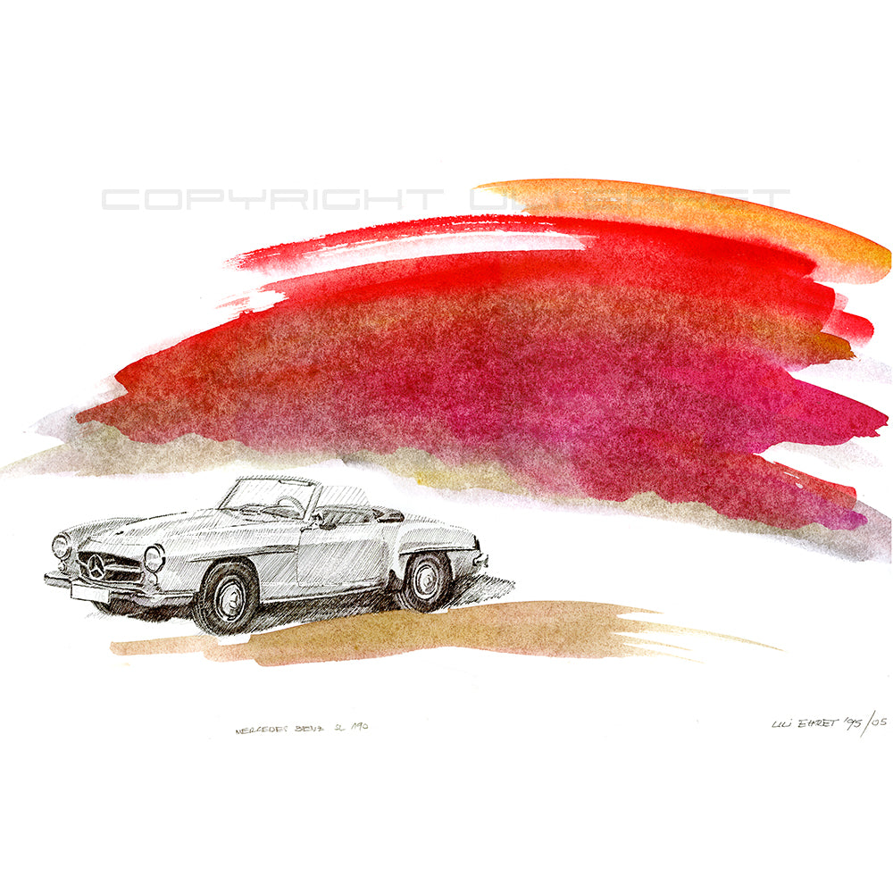 #0041 Mercedes 190SL