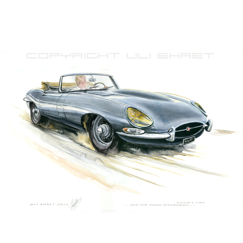 #0424 Jaguar E-Type Convertible, Series 1