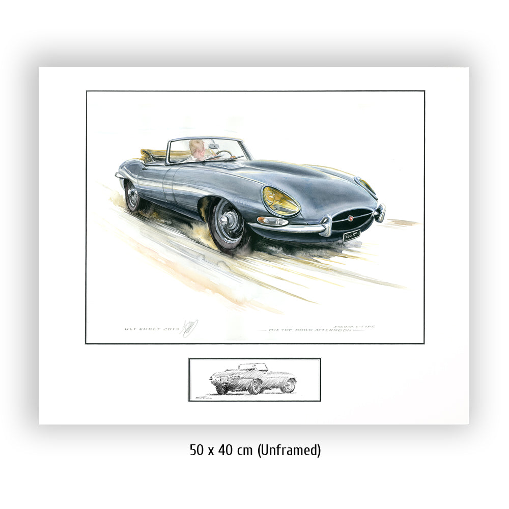 #0424 Jaguar E-Type Convertible, Series 1