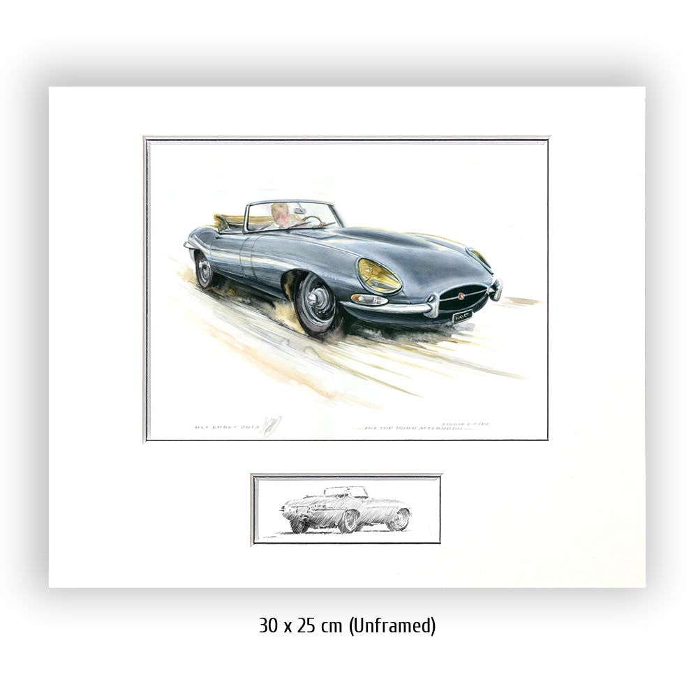 #0424 Jaguar E-Type Convertible, Series 1