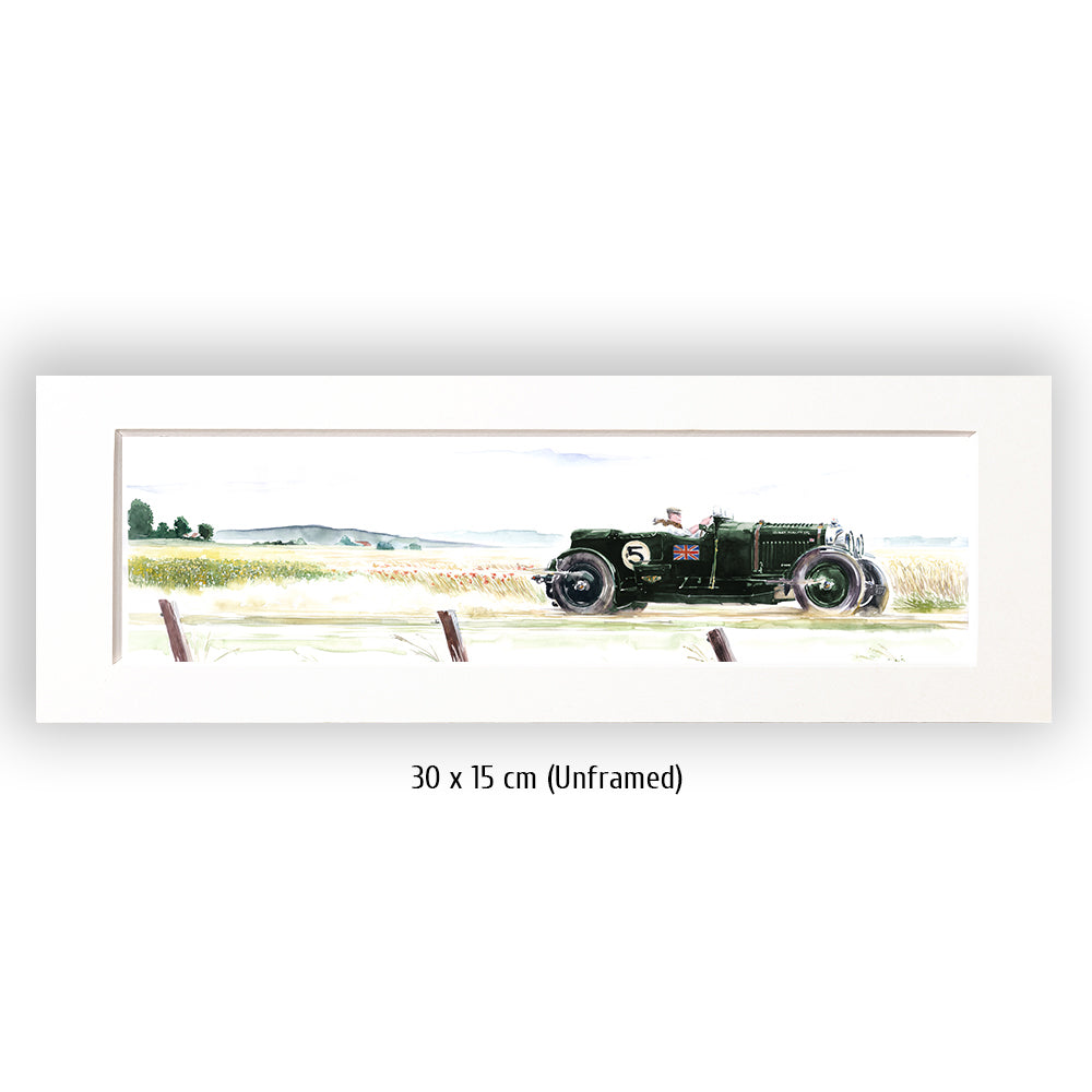 #0439  'Bentley in summer landscape'