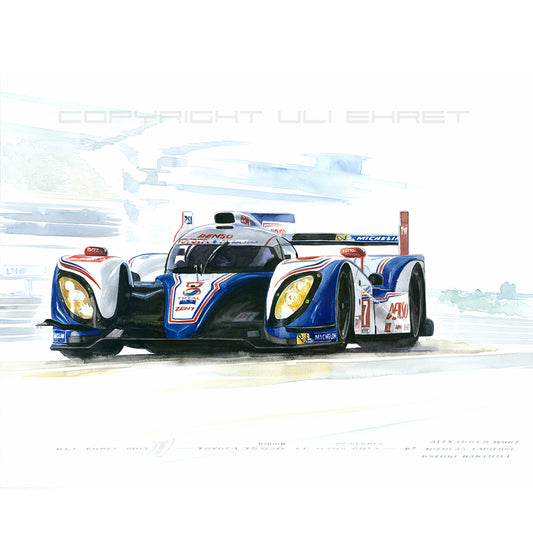 #0443 B  "Toyota TS040 #8"