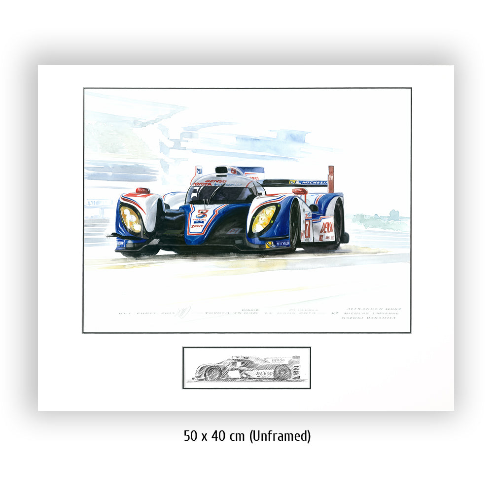 #0443 A "Toyota TS040 #7"
