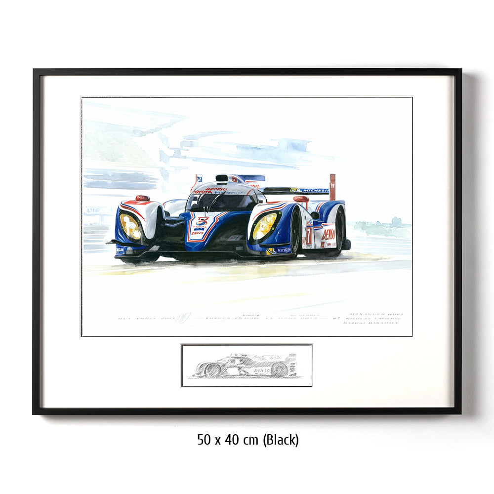 #0443 A "Toyota TS040 #7"