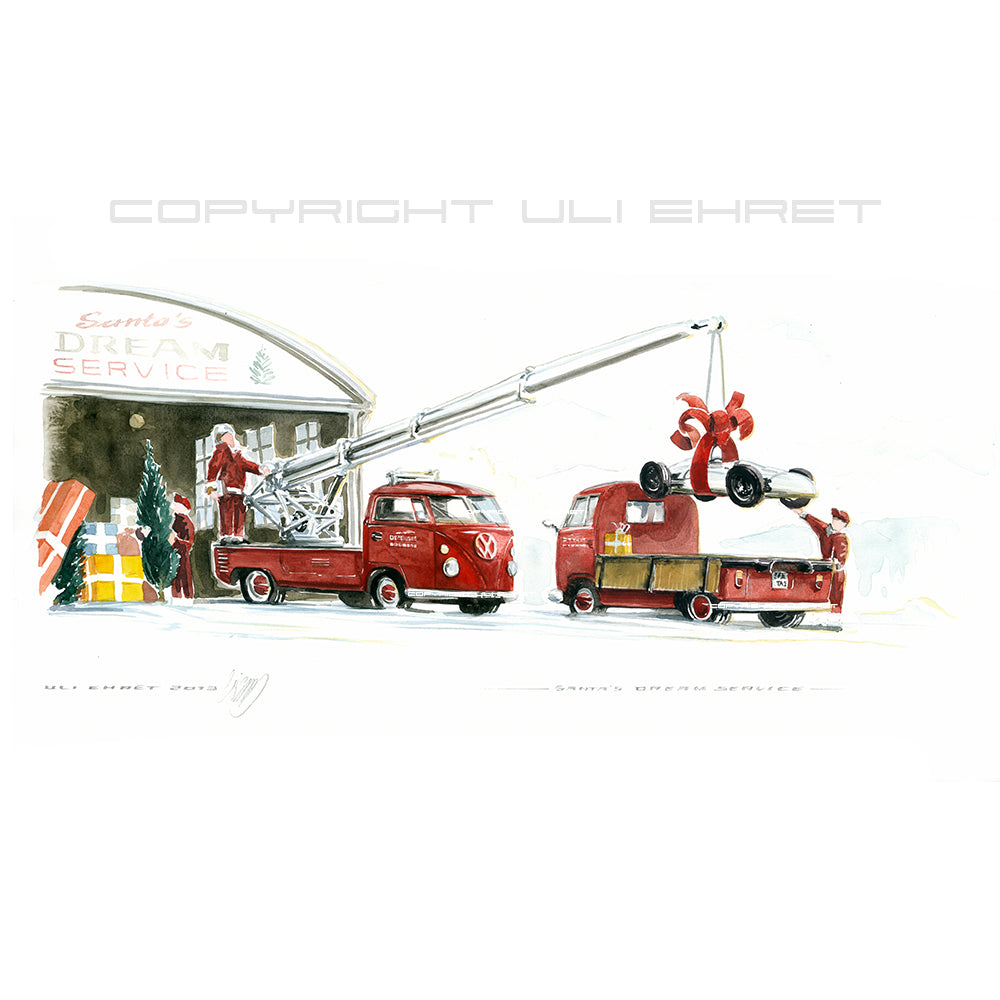 #0461 Volkswagen T2 pick-up truck 'Santa's Dream Service'