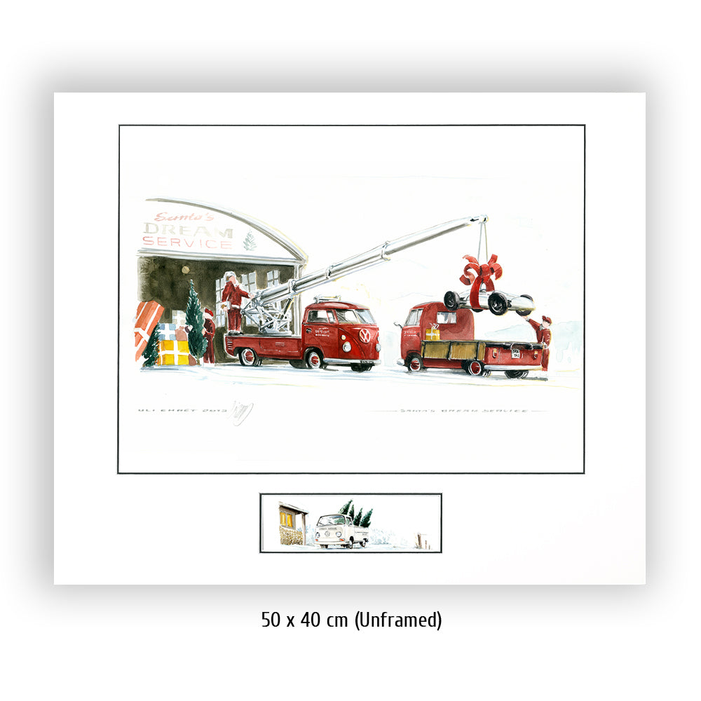 #0461 Volkswagen T2 pick-up truck 'Santa's Dream Service'