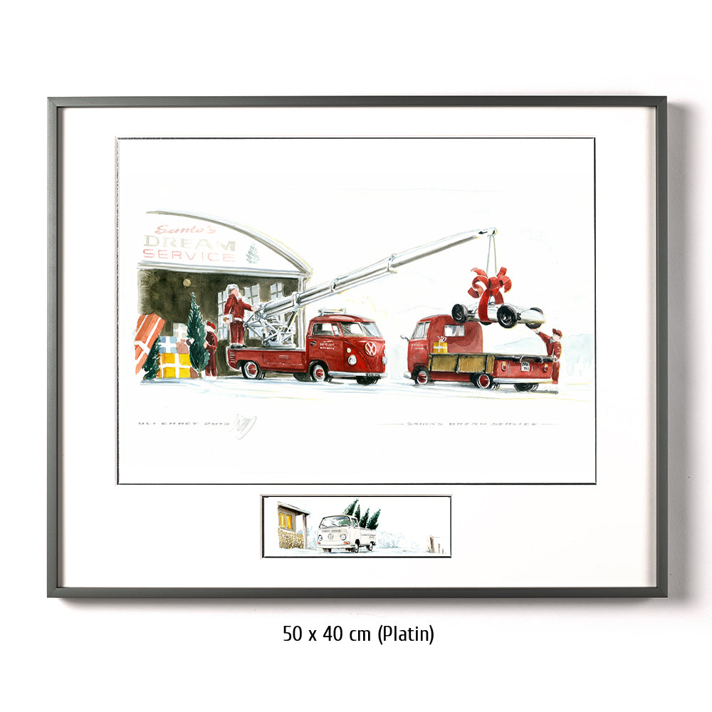 #0461 Volkswagen T2 pick-up truck 'Santa's Dream Service'