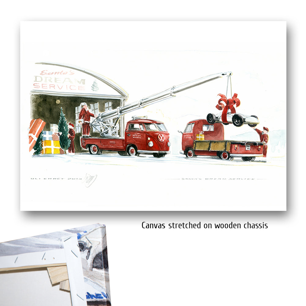 #0461 Volkswagen T2 pick-up truck 'Santa's Dream Service'