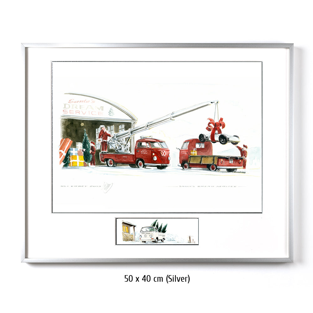 #0461 Volkswagen T2 pick-up truck 'Santa's Dream Service'