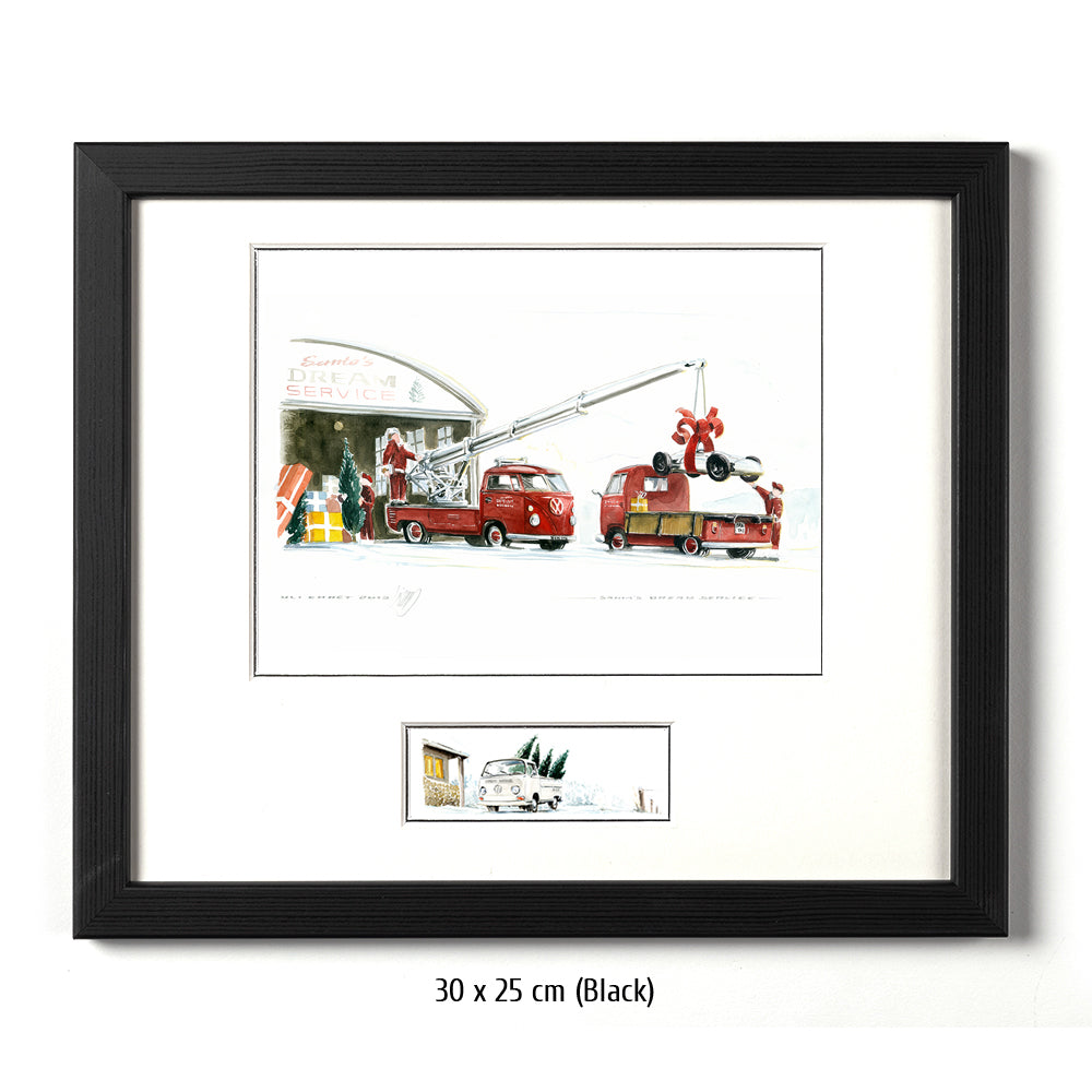 #0461 Volkswagen T2 pick-up truck 'Santa's Dream Service'