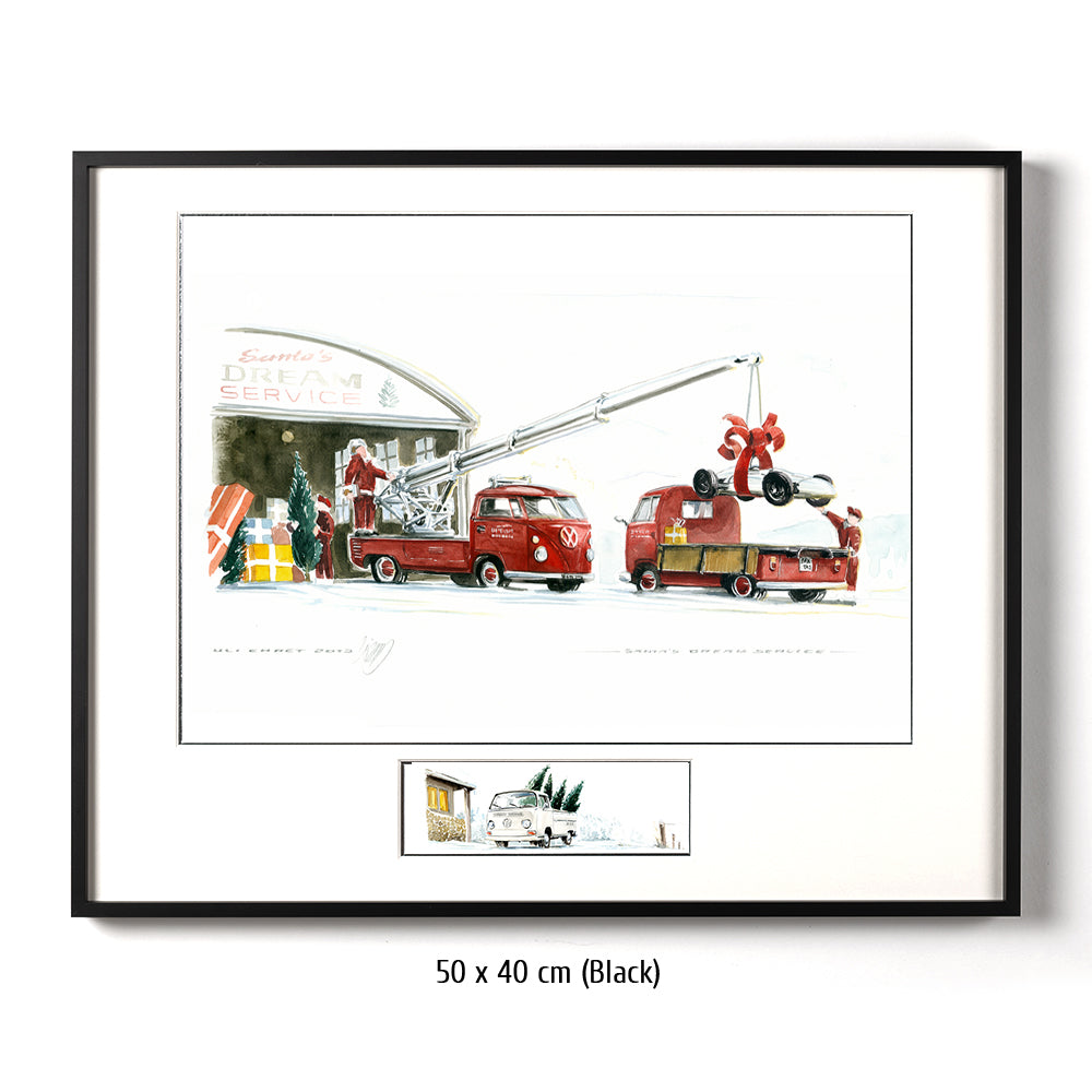 #0461 Volkswagen T2 pick-up truck 'Santa's Dream Service'
