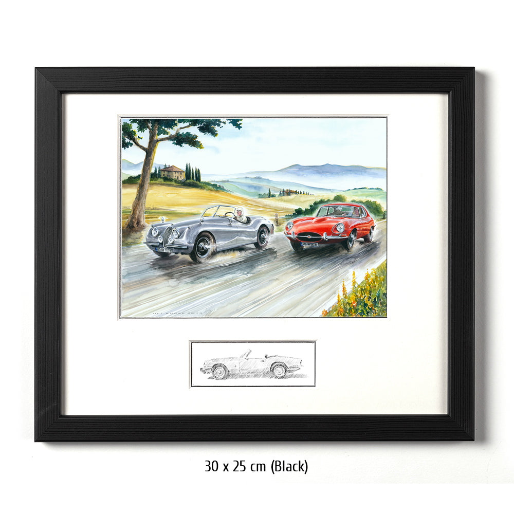 #0479 Jaguar E Type & Jaguar XK120