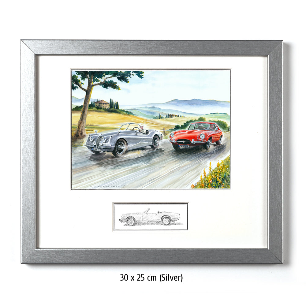#0479 Jaguar E Type & Jaguar XK120