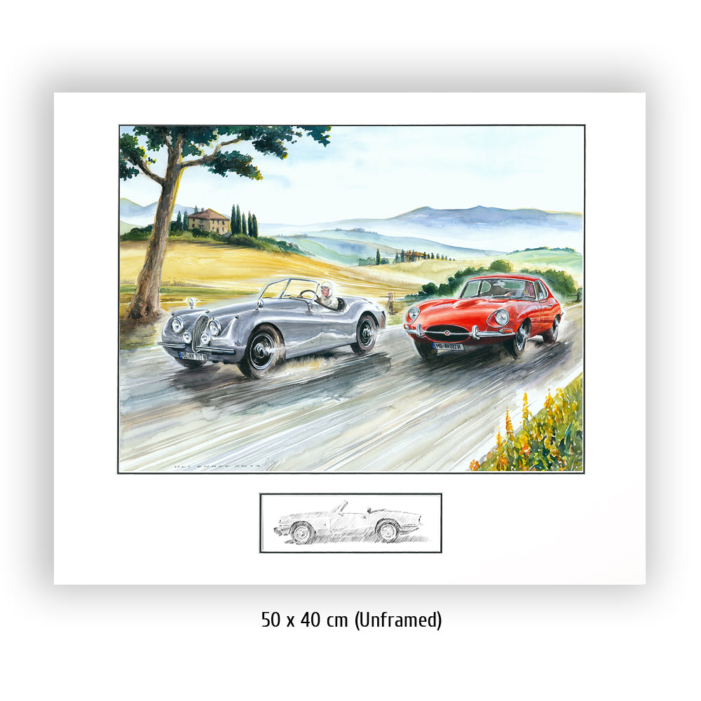 #0479 Jaguar E Type & Jaguar XK120