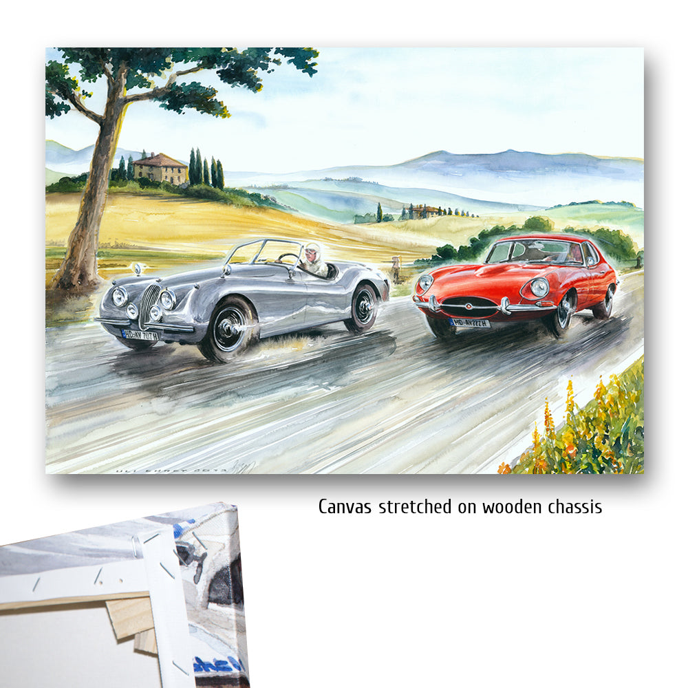 #0479 Jaguar E Type & Jaguar XK120