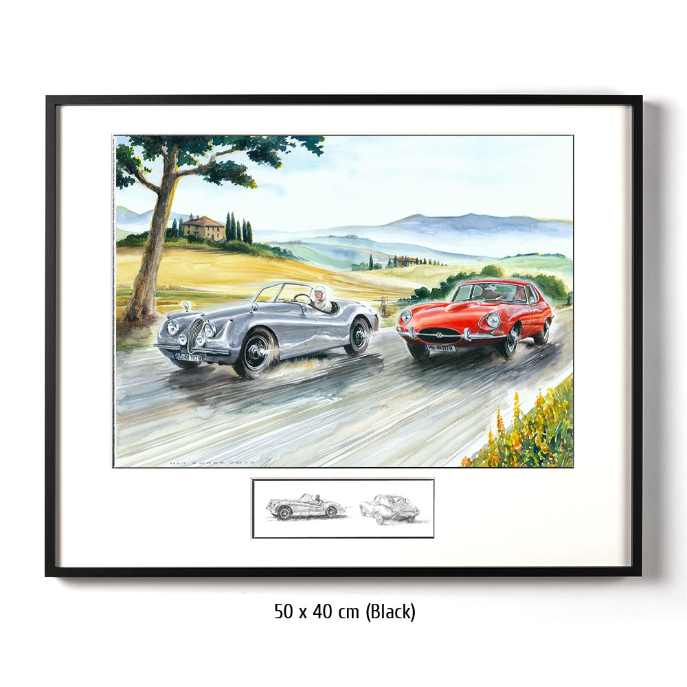 #0479 Jaguar E Type & Jaguar XK120