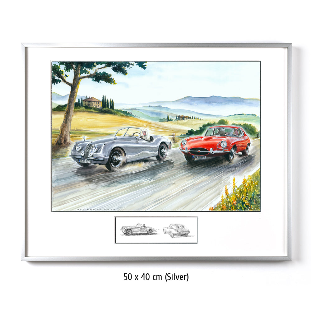 #0479 Jaguar E Type & Jaguar XK120
