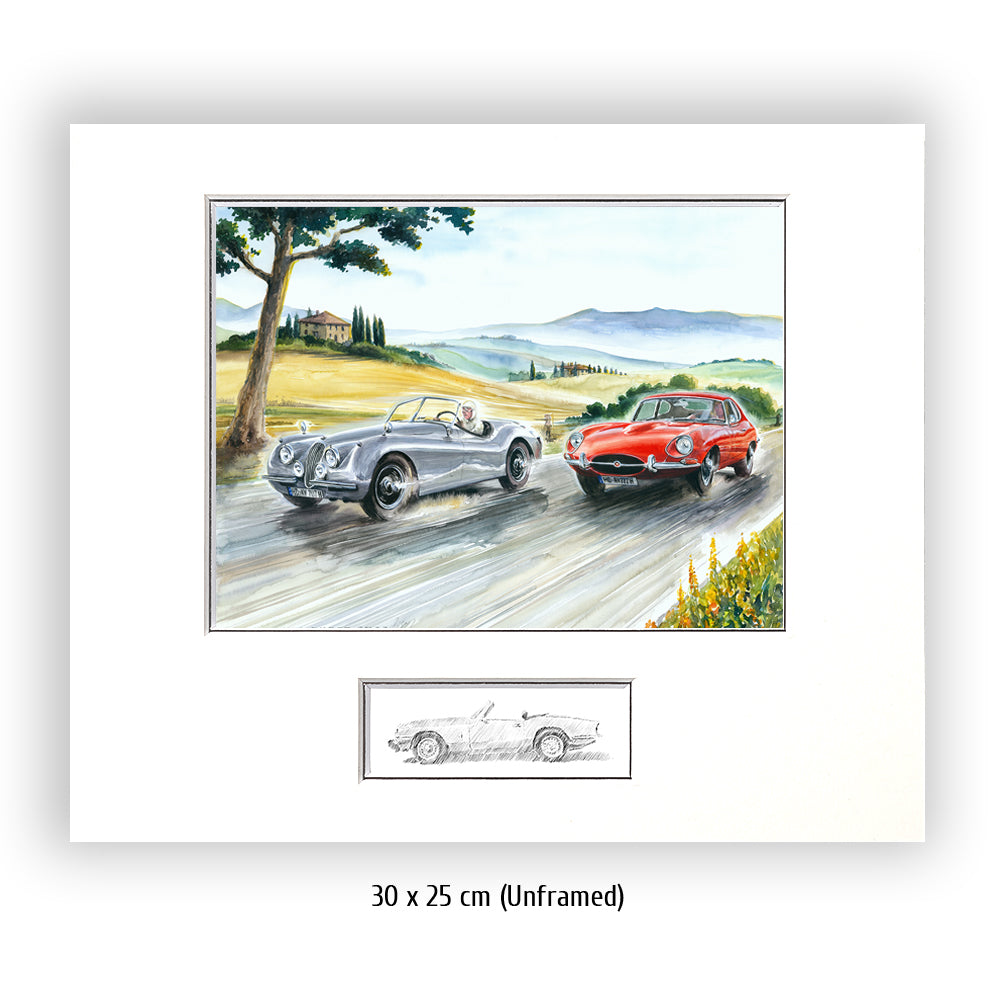 #0479 Jaguar E Type & Jaguar XK120
