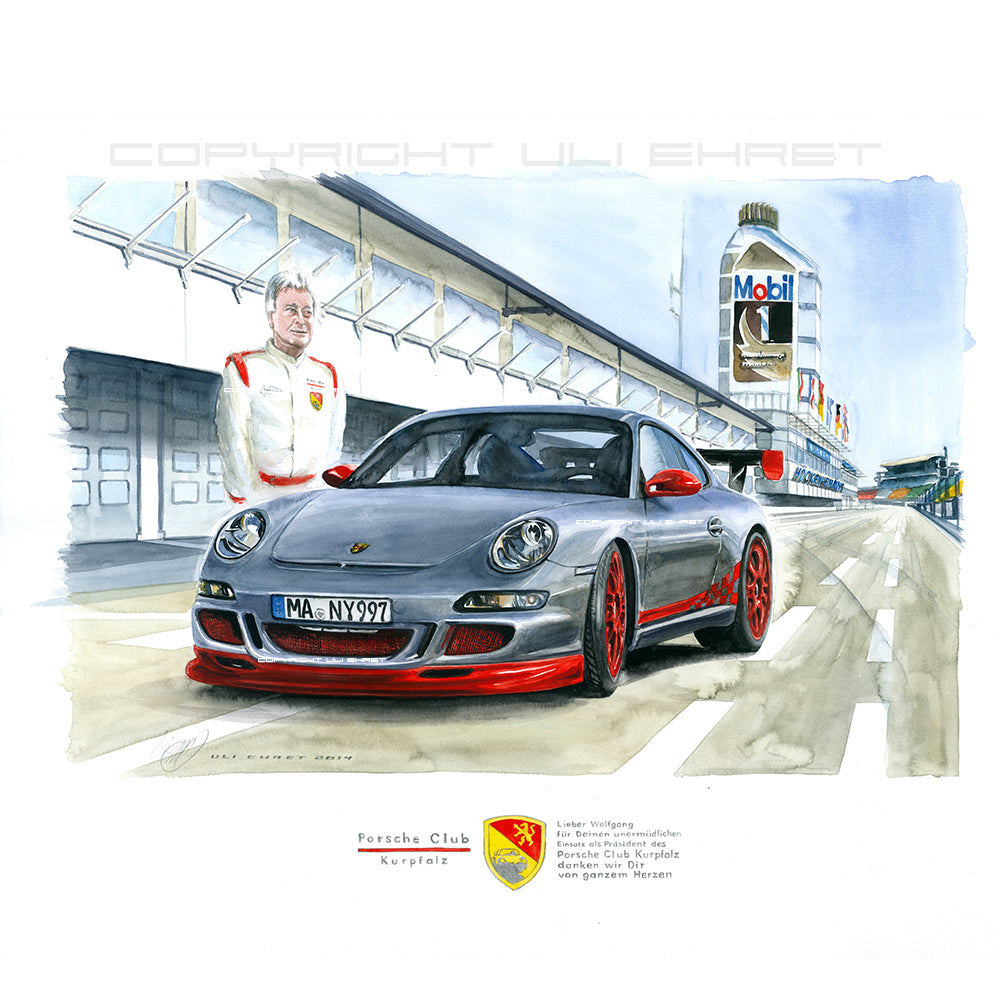 #0480 "Porsche 911 GT3 in Hockenheim"