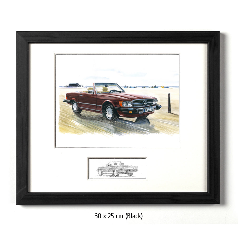 #0504 Mercedes 560SL