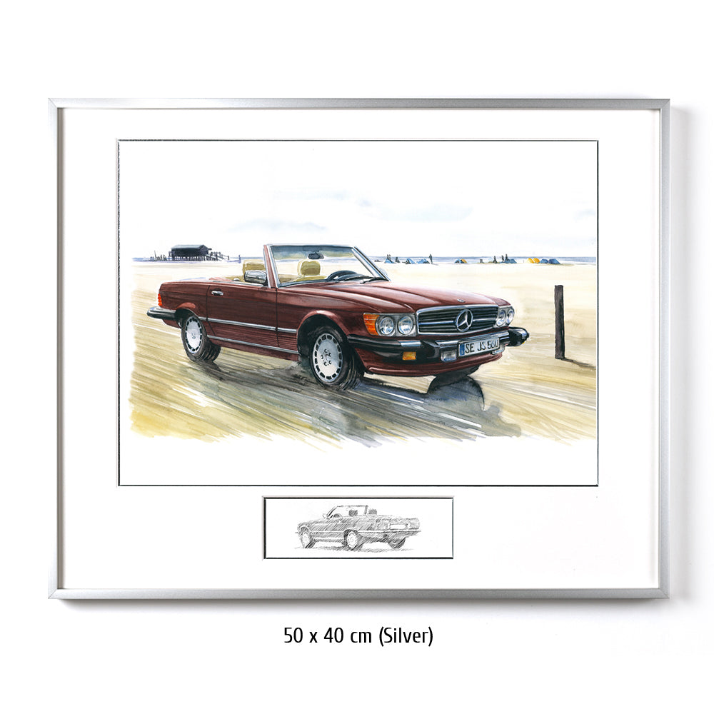 #0504 Mercedes 560SL