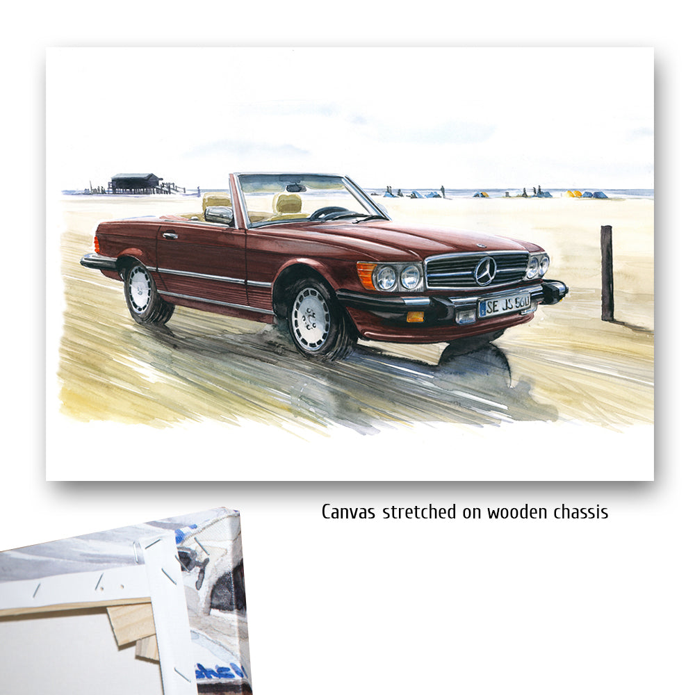 #0504 Mercedes 560SL