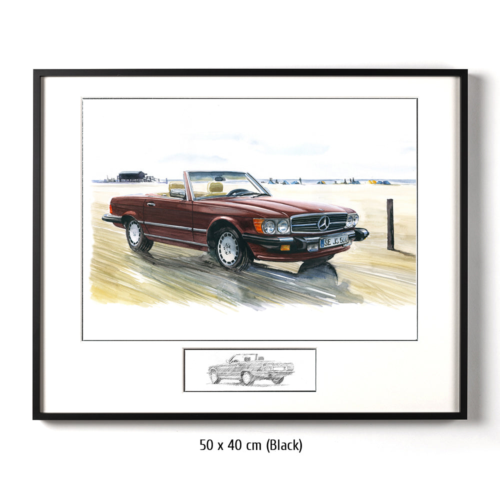 #0504 Mercedes 560SL