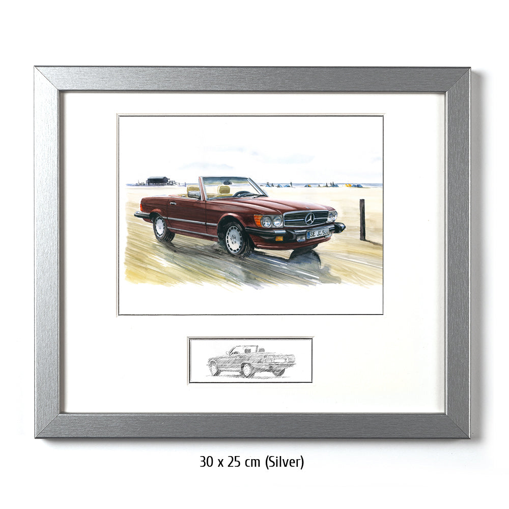 #0504 Mercedes 560SL